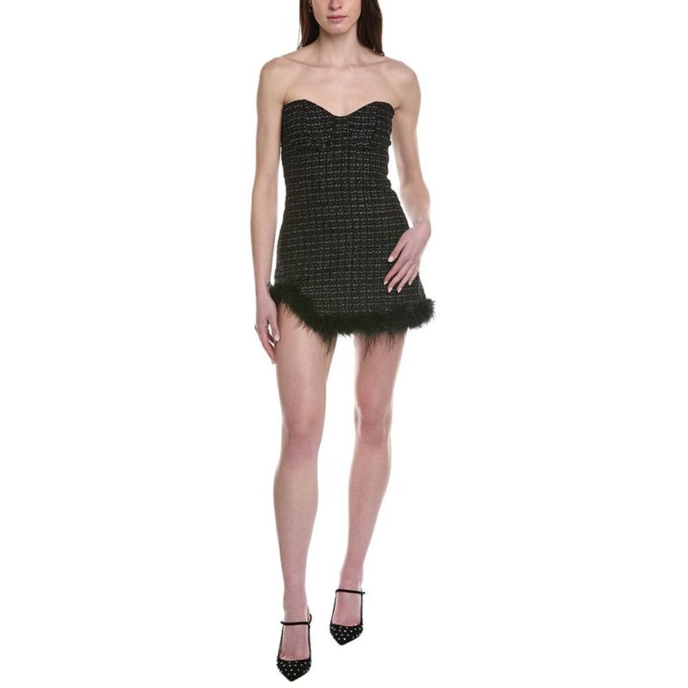 Line & Dot Womens  Knox Mini Dress, Black